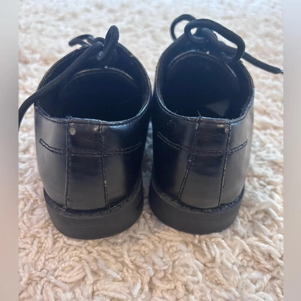 Sonoma Black Lace-Up Dress Shoes